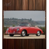 Металлическая табличка Porsche 356A Cabriolet